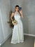 Vestido de noiva frente única na renda longo evasê - Kelly