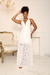 Vestido multiformas longo de noiva na renda - Lurian