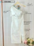 Vestido Midi Ombro Só em Zibeline - Camily - Closet Garota Up | Vestidos Brancos para Noiva Civil, Batizado e Momentos Especiais