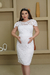 VESTIDO NOIVA CIVIL LUCIA DE RENDA COM LAÇO E DECOTE EM V na internet