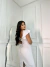 VESTIDO NOIVA MINIMALISTA LUARA TUBINHO COM DECOTE DE TULE EM V BRANCO na internet