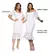Imagen de Vestido de noiva civil Isadora modelo ciganinha midi