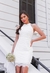 Vestido de noiva frente única romântico de renda - Lily - Closet Garota Up Vestidos Brancos para Casamento Civil -