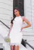 Vestido de noiva frente única romântico de renda - Lily - Closet Garota Up Vestidos Brancos para Casamento Civil -