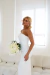 Vestido de Noiva Midi Alfaiataria com Capa