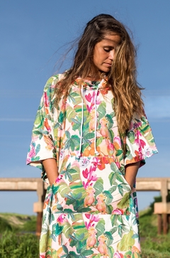 Poncho sakura preto - loja online