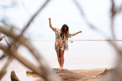 Camisa unissex revoada - by the sea