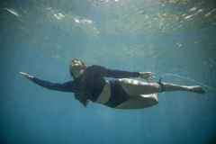 Cropped manga longa Índico - comprar online