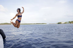 Top alcinha viés Maldivas - by the sea