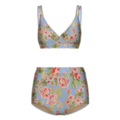 Hot pants sakura azul - comprar online