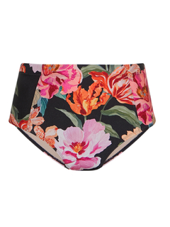 Hot pants cavada peônia preta
