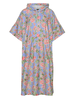 Poncho sakura azul