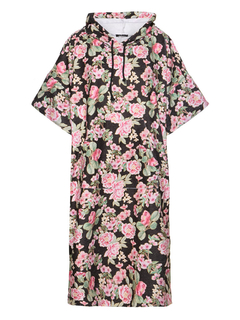 Poncho sakura preto