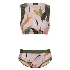 Top regata antúrio rosê + croco - comprar online