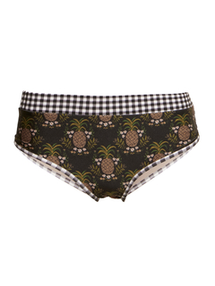 Shortinho abacaxi + piquenique preto