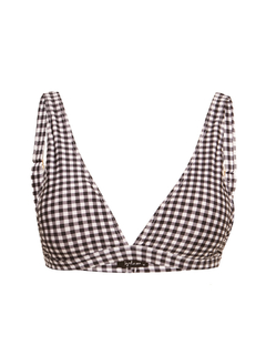 Top V piquenique preto