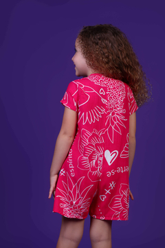 Macaquinho Liberte-se Rosa - comprar online