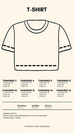 T-Shirt Off White Coração de Palavras na internet
