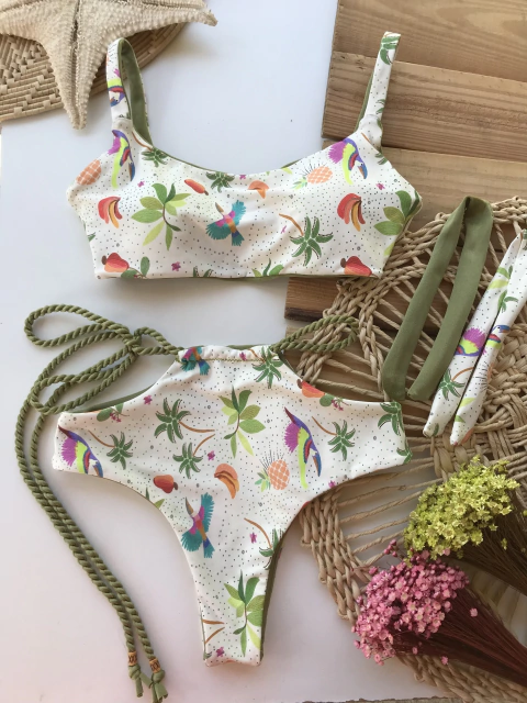 TOP BLOGUEIRA + CALCINHA TALISMÃ