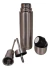 Termo Mate Justo 500ml Autocebante Acero Inoxidable Blanco - tienda online