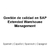 EWM140 Gestión de calidad en SAP Extended Warehouse Management