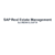 SAP Real Estate Management