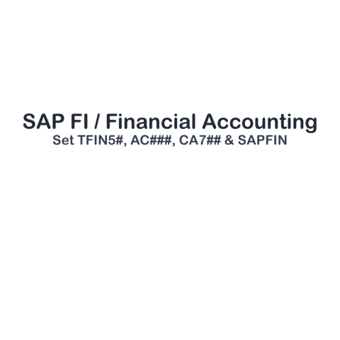 SAP FI, Finanzas, Gestión Financiera