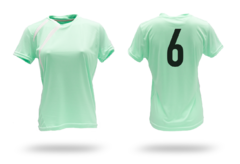 Pack de Camisetas Deportivas Femeninas Modelo España