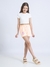 Cropped Canelado Manga Curta Meninas - comprar online