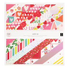 PAPER PAD  LUCKY US - 12 X 12  /36 SHEETS