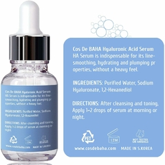 Imagen de Cos De Baha Hyaluronic Acid Serum 30 Ml