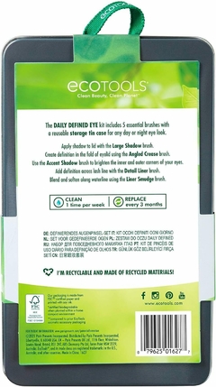 Daily Defined Eye Makeup Brush Kit Ecotools - comprar online