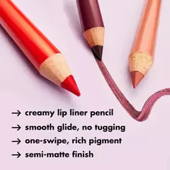 Imagen de Elf Lip Liner Cream Glide Mauve Aside Warm Rose Wauve