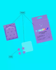 Hydro Star Patches Purple 32 un - Starface en internet
