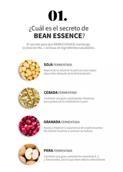 Mixsoon Bean Essence - Hidratante Exfoliante - 50ml - tienda online