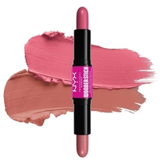 Wonder Stick Blush light peach + baby pink - NYX cosmetics