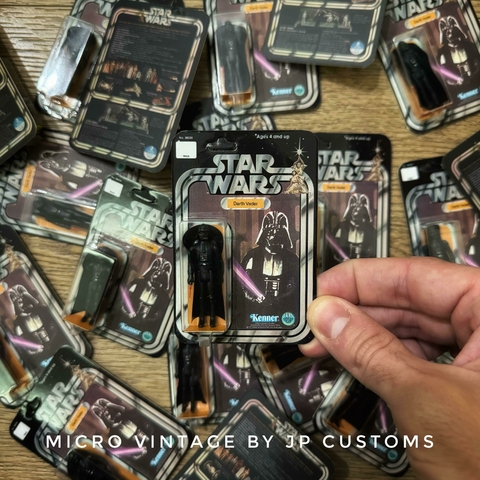 Darth Vader (CARDED) - Star Wars Micro Vintage - ANH
