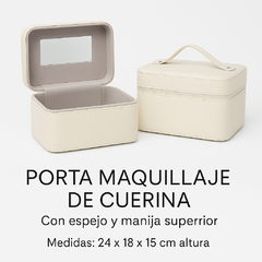PORTA MAQUILLAJE LISO - tienda online
