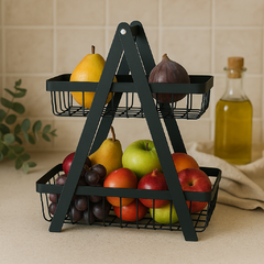 FRUTERA TORONTO NEGRO RECTANGULAR - comprar online