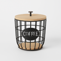 ORGANIZADOR CAPSULA WOOD REDONDO - Edición Limitada