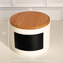 FRASCO DE CERAMICA EAST CON PIZARRA MEDIUM en internet