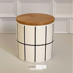 FRASCO DE CERAMICA CUADRICULADO SMALL SOUTH - comprar online
