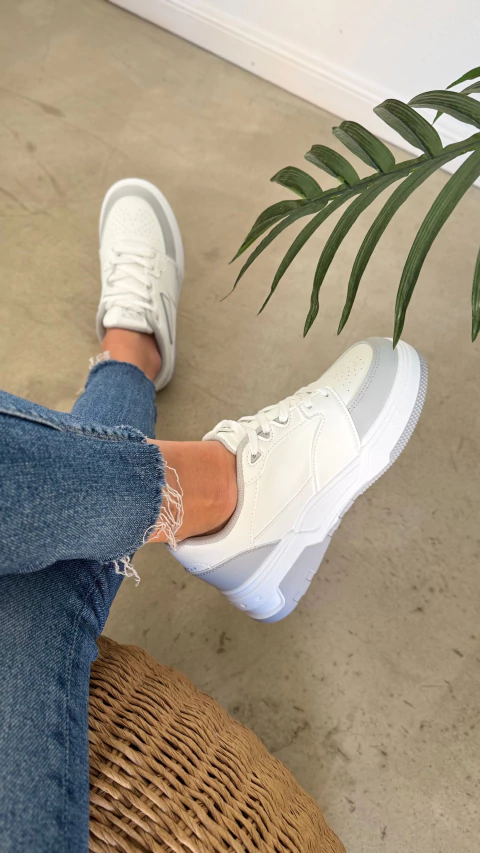 Alba | blanco - gris SIN CAMBIO - comprar online