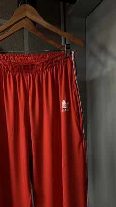 Pants Adidas rojo wide leg - comprar online