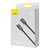 Cable baseus Crystal shine Usb-C a Lightning carga rapida 1.2metros - tienda online
