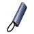 Hub Baseus Usb C 7 En 1 A Hdmi 4k 60hz Usb 3.0 Lector Sd Color Gris Oscuro - tienda online
