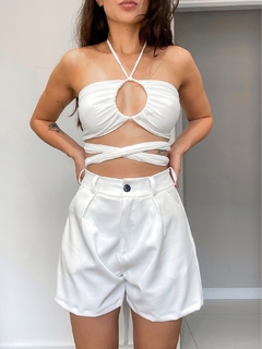 Short Alfaiataria Cintura Alta - comprar online