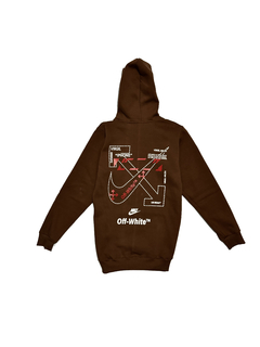 BUZO NK OFF WHITE 2.0 CHOCO - comprar online