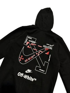 BUZO NK OFF WHITE 2.0 BLACK en internet