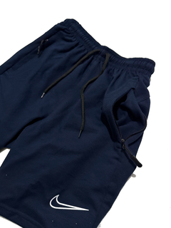 SHORT NK PRIME CIERRE EN BOLSILLOS AZUL - comprar online